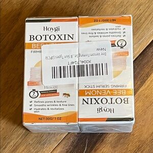 Hoygi Botoxin Bee Venom Firming Serum Stick- 2 Pack. New In Box. Each 1.0 Ounce.